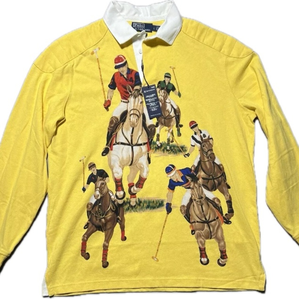 Polo Ralph Lauren Rugby “5 horseman” Men’s size Large